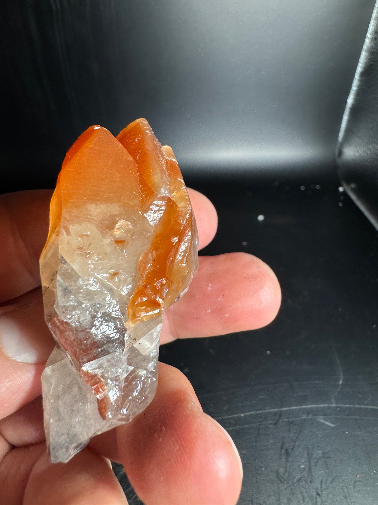 Monarch Butterfly Calcite El Potosi Mine, Santa Eulalia, Chihuahua , Mexico 59 Grams