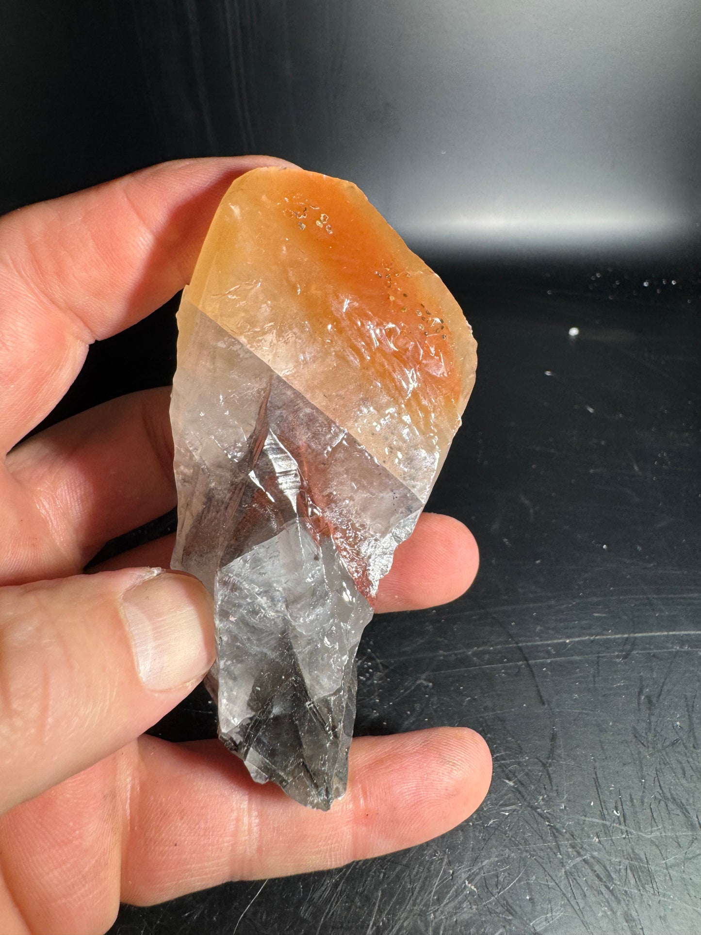 Monarch Butterfly Calcite El Potosi Mine, Santa Eulalia, Chihuahua , Mexico 162 Grams