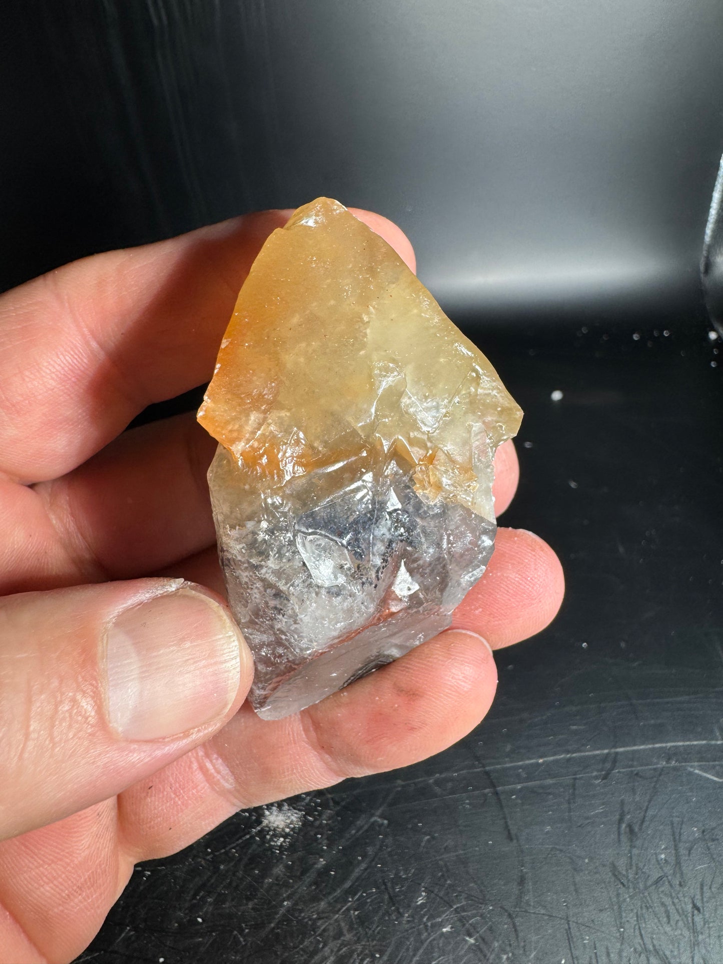Monarch Butterfly Calcite El Potosi Mine, Santa Eulalia, Chihuahua , Mexico 76 Grams