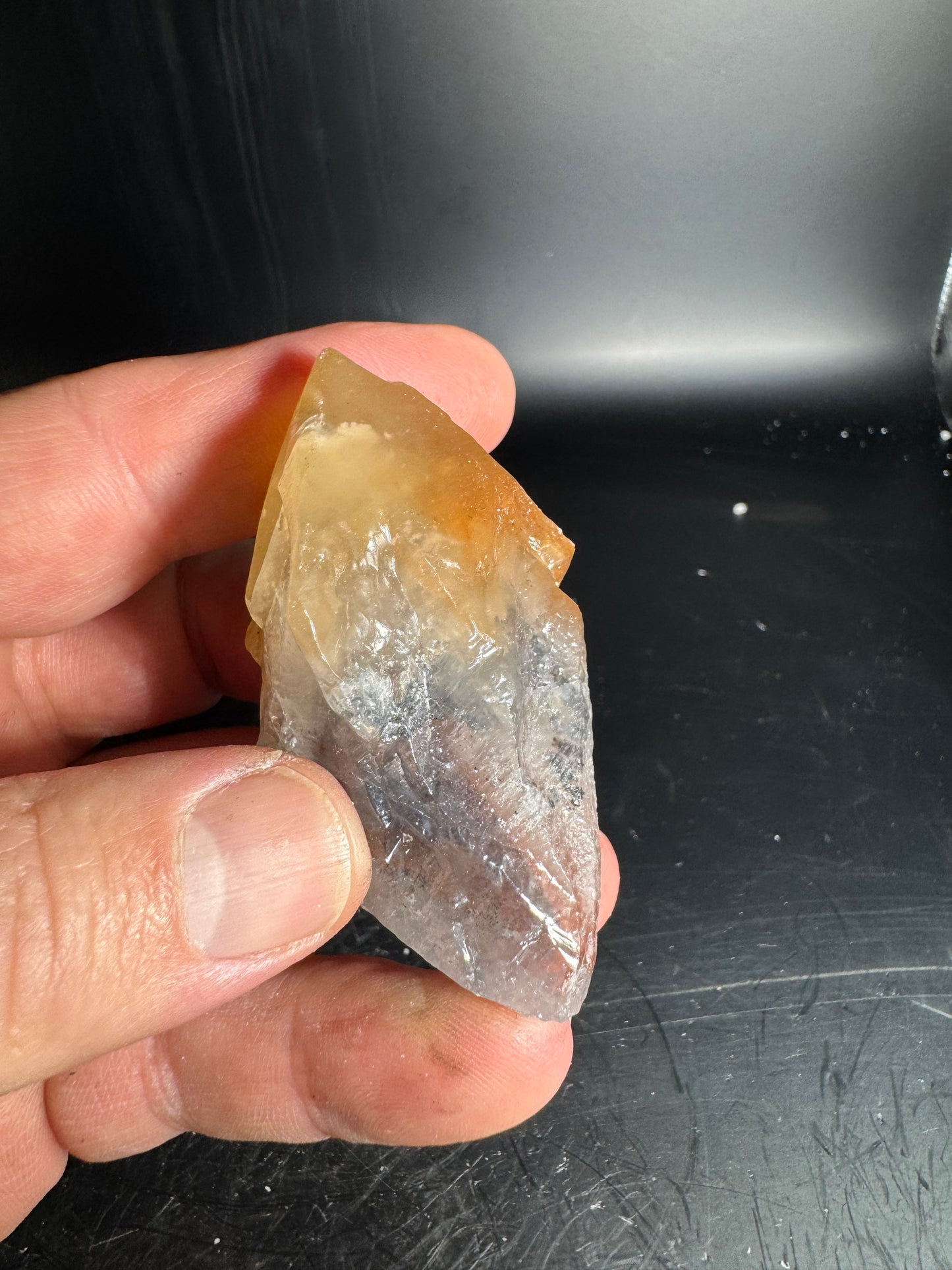 Monarch Butterfly Calcite El Potosi Mine, Santa Eulalia, Chihuahua , Mexico 76 Grams