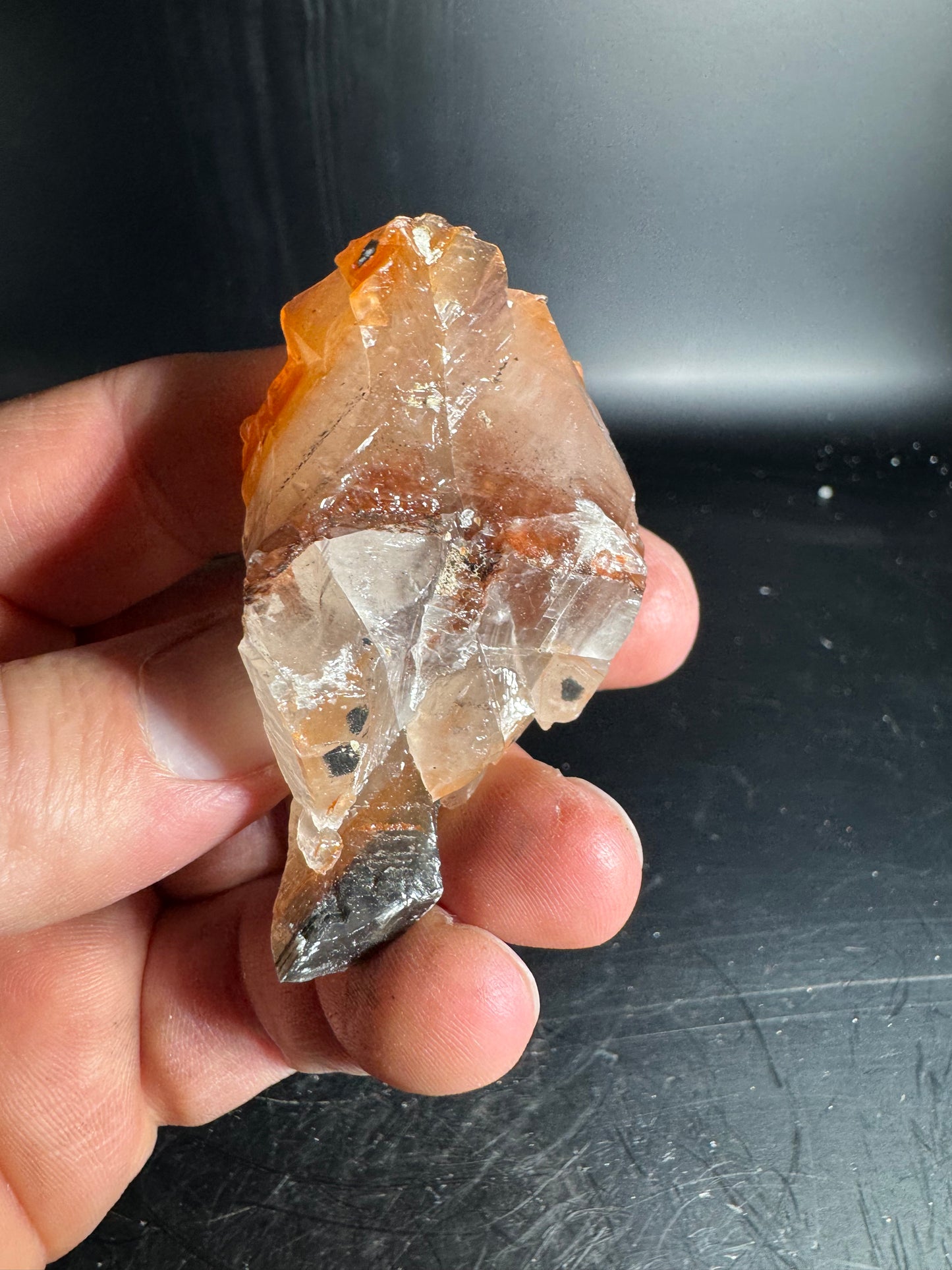 Monarch Butterfly Calcite El Potosi Mine, Santa Eulalia, Chihuahua , Mexico 56 Grams