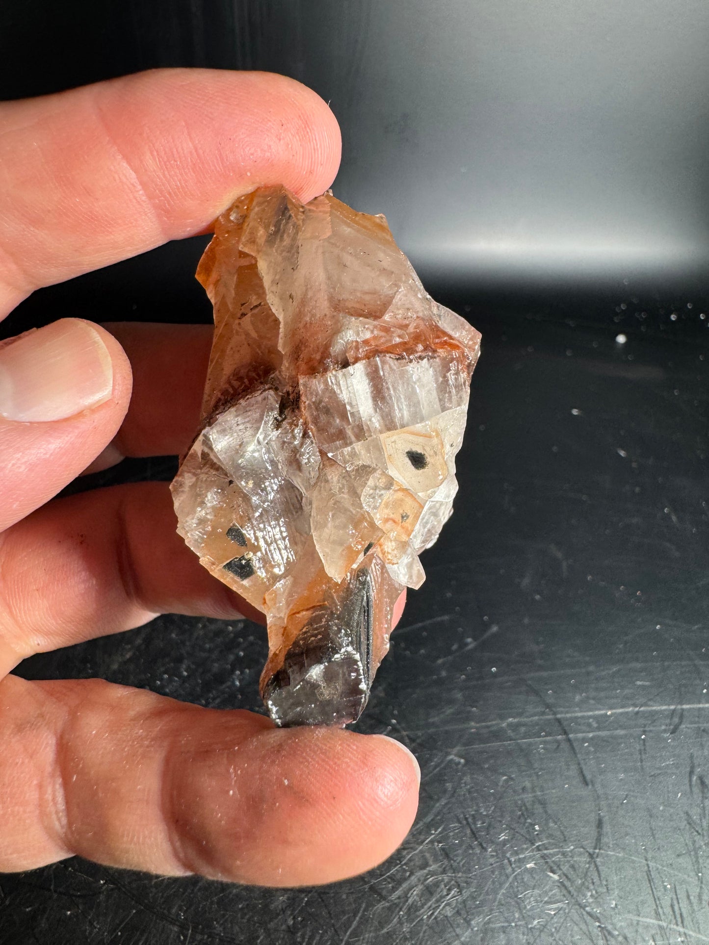 Monarch Butterfly Calcite El Potosi Mine, Santa Eulalia, Chihuahua , Mexico 56 Grams