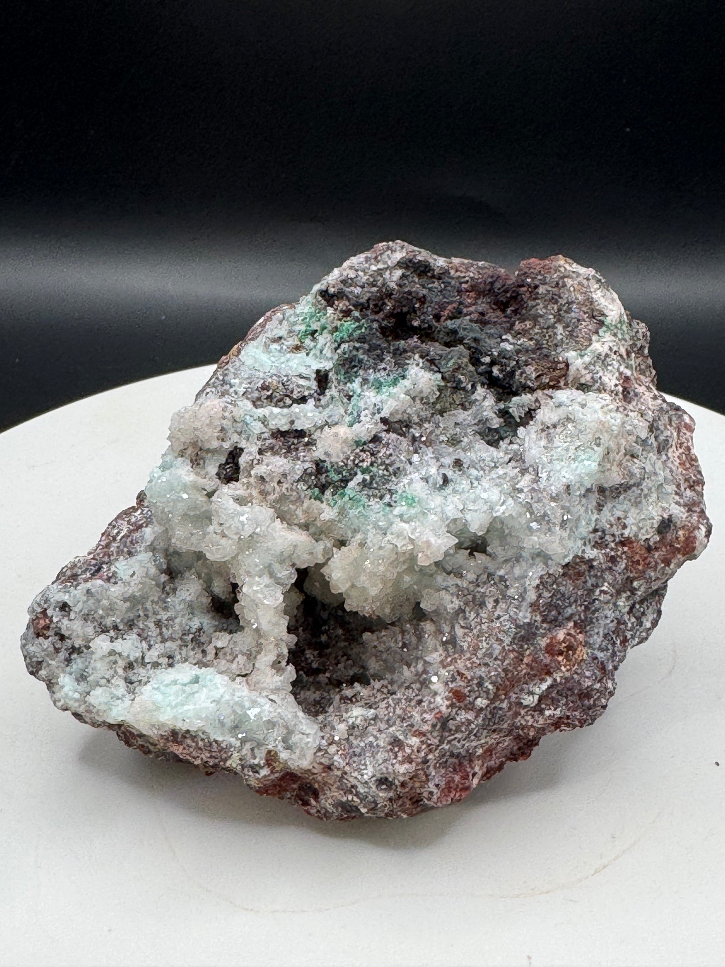 Calcite with Copper Rio Tinto Mine Estacion Terrazas, Chihuahua, Mex 369 Grams
