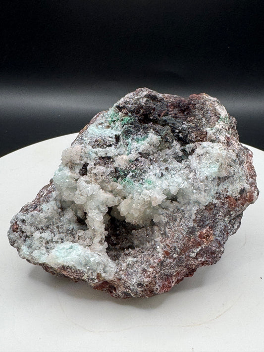 Calcite with Copper Rio Tinto Mine Estacion Terrazas, Chihuahua, Mex 369 Grams