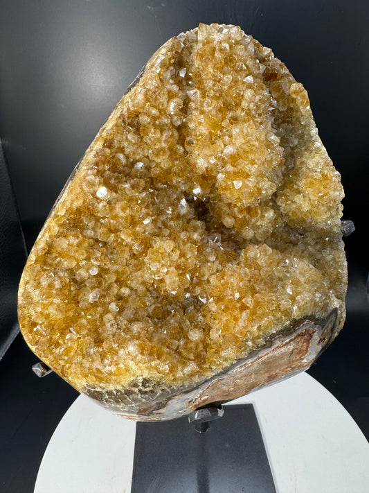 Citrine Freeform on Custom Stand from Brazil 3 lbs!