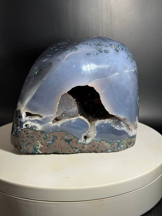 Blue Agate Cathedral from Brazil