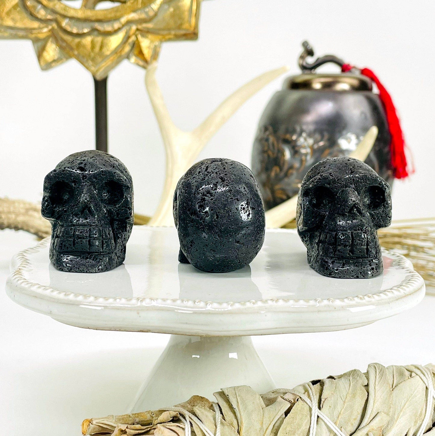 Lava Skull Head