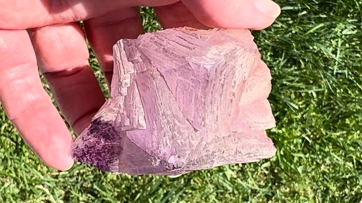 UV Reactive Filo Fluorite, From Santa Librada Mine, Durango, Mexico. 234 Grams