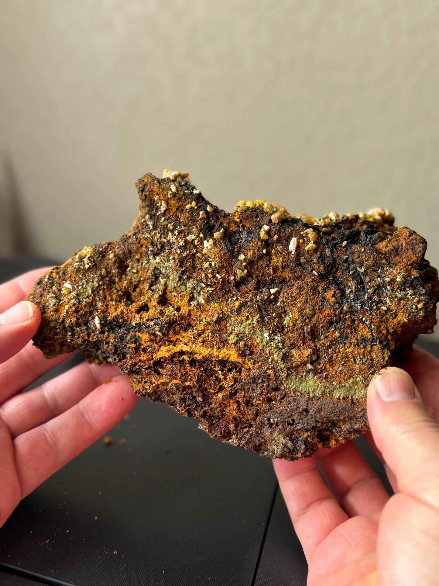 Large Wulfanite from La Ojuela Mine, Mapimi, Durango, Mexico
