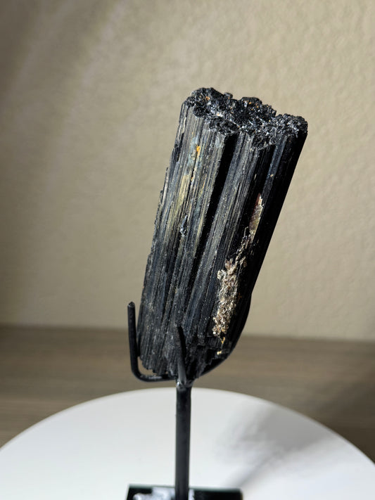 Tourmaline from Brazil on Stand
