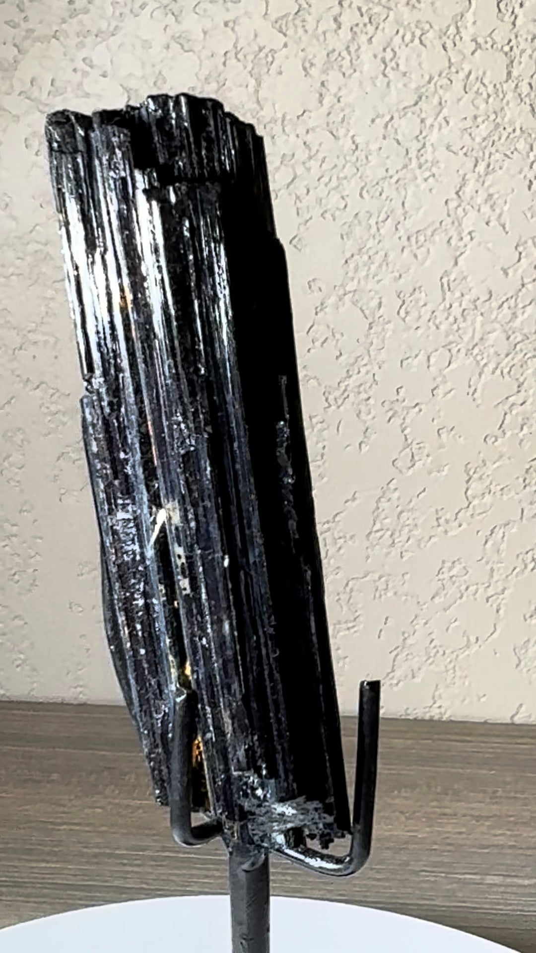 Tourmaline from Brazil on Stand