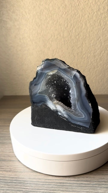 Blue Banded Agate Cathedral