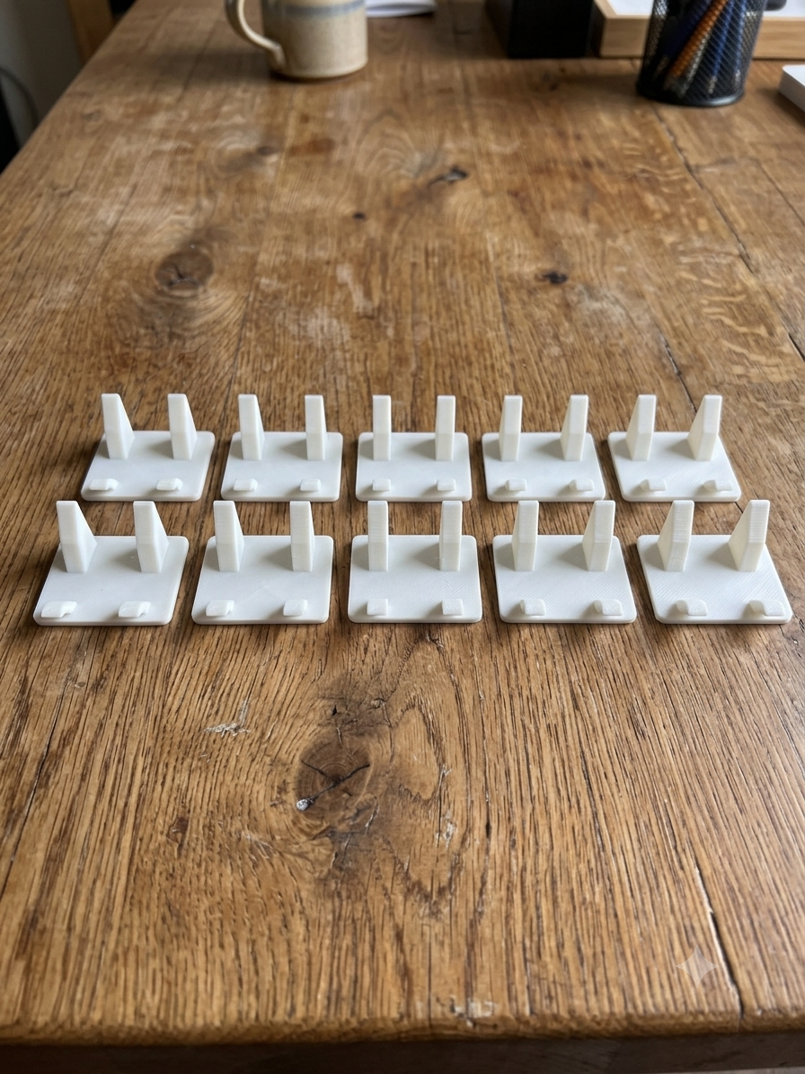 (10) 3D Printed Rock & Mineral Display Stands | Geode Holder