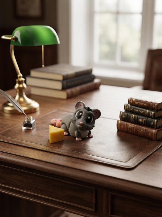Flexi Mouse with Cheese 2 inch
