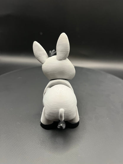 3D Printed Flexi Donkey Toy | Articulated Fidget Animal with Swivel Head | Kids Gift | Farm Animal