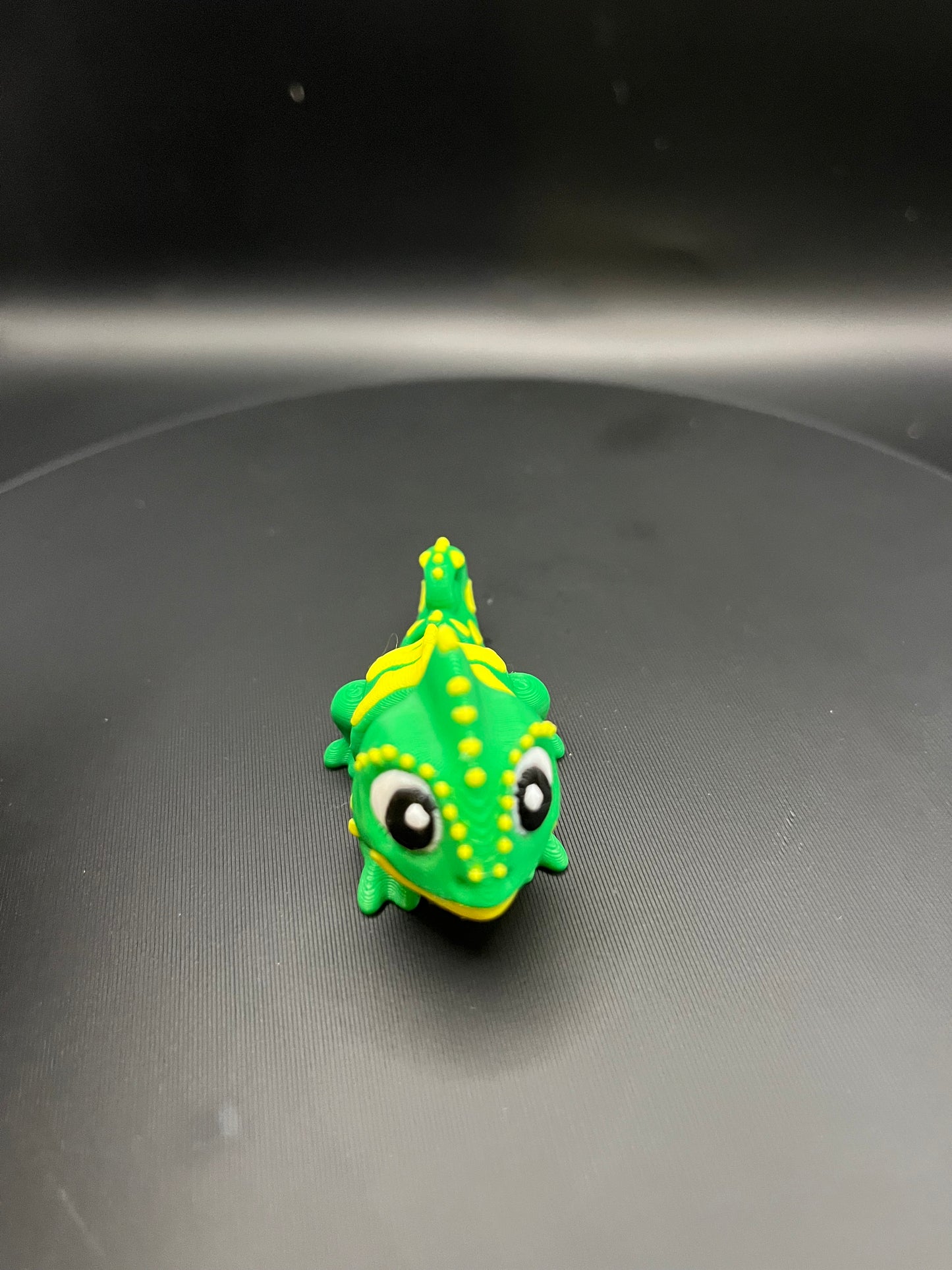 Flexi Chameleon 3D Printed Articulated Toy | Fidget Reptile Figurine | Mini Flexible Desk Toy Gift