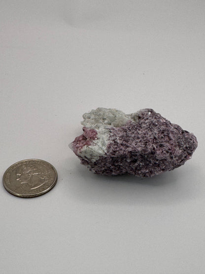 Lepidolite Unicorn Crystal - Rare Find!