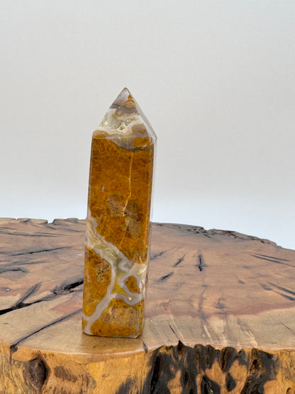 Mosaic Jasper Druzy Tower