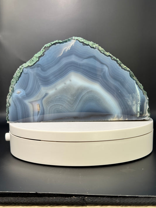 Beautiful Natural Brazilian Blue Agate