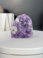 Amethyst with Calcite Cut Base