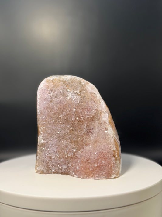 Pink Amethyst Cut Base