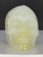 Hand Carved Banded Calcite Skull