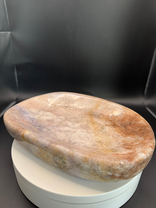 Pink Amethyst Bowl From Brazil