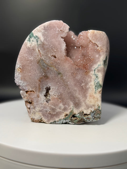 Druzy Pink Amethyst Freeform