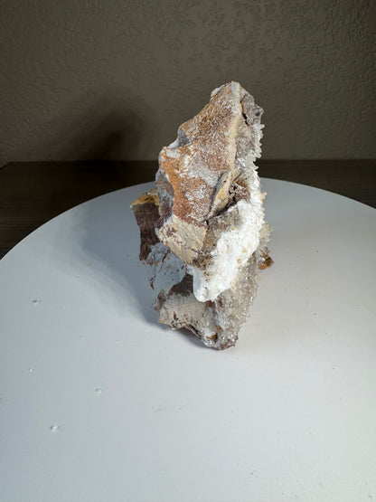 UV Reactive Multi Colored Grateful Dead Calcite from La Ojuela mine, Mapimi, Durango, Mexico 207 grams