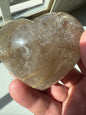 Rutilated Quartz Heart From Brazil
