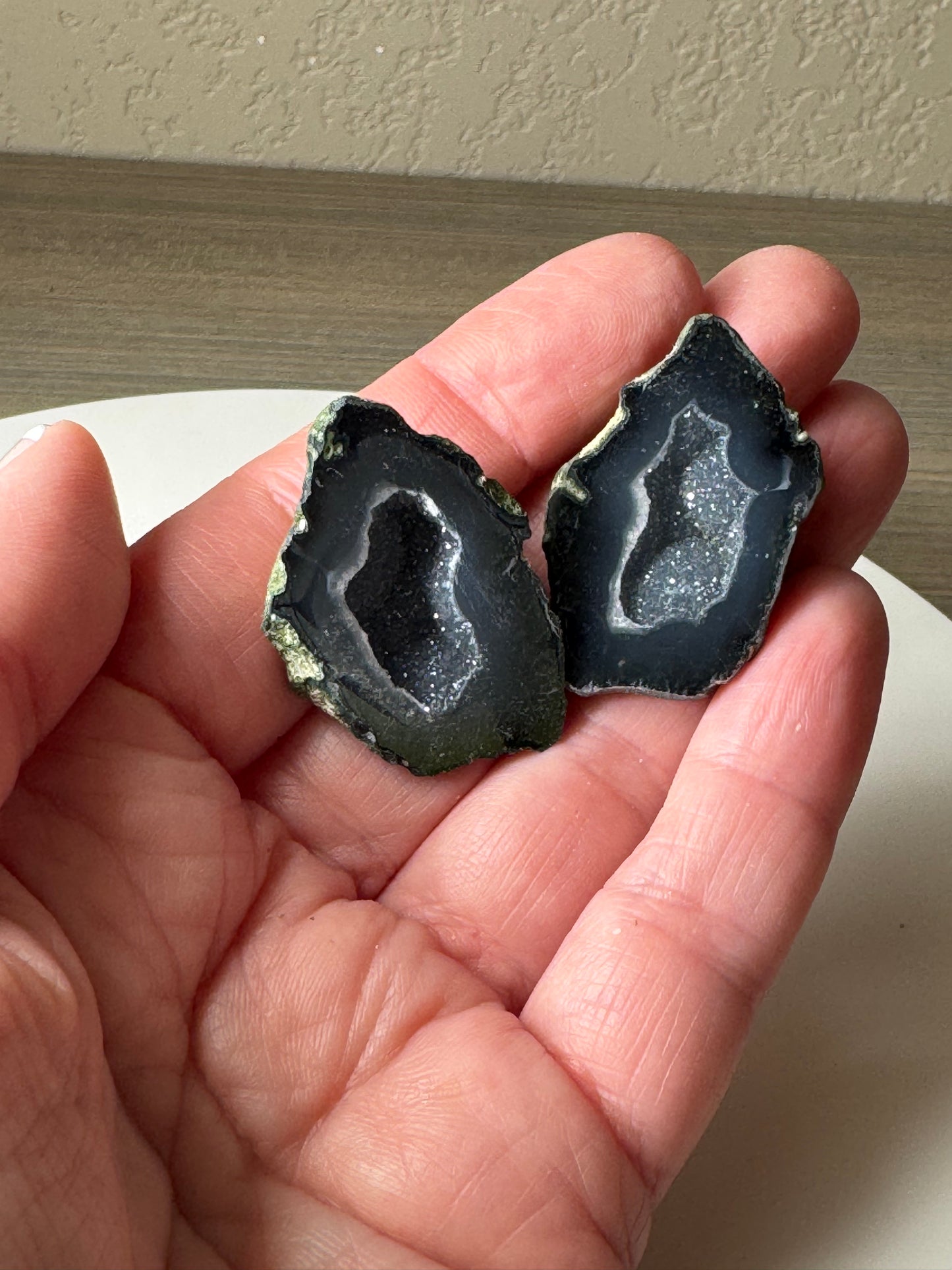 Tabasco Geode Pair