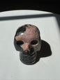Amazonite and Rhodonite Skull 1.5 inch