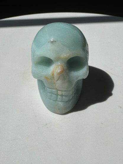 Blue Calcite Skull 1.5 inch