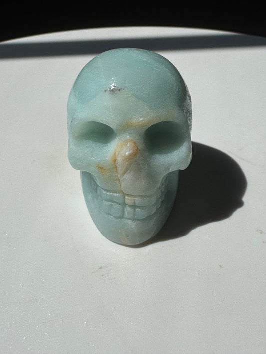 Blue Calcite Skull 1.5 inch