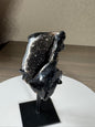 Druzy Brazilian Geode of Custom Stand