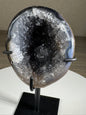 Druzy Brazilian Geode of Custom Stand