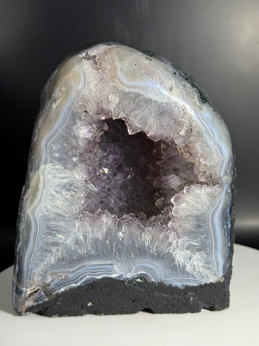 Blue Banded Agate Cathedral
