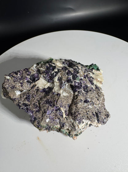 Ojuela Fluorite on Malachite from La Ojuela mine in Mapimi Durango Mex 212 Grams