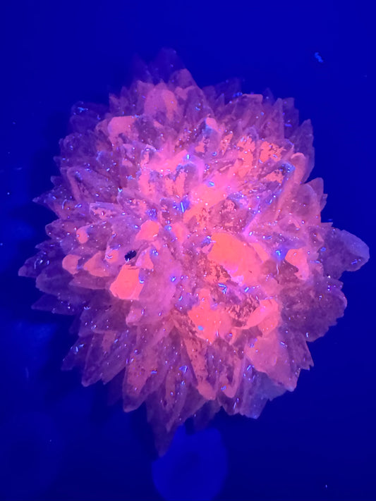 Mangano Calcite from La Huasca Mine, Michoacan Mexico. 81 Grams