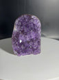 Dark Brazilian Purple Amethyst Cut Base