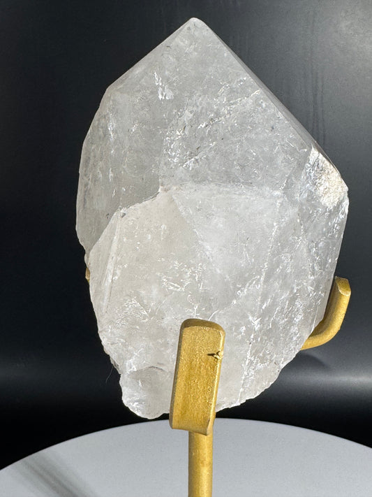 Brazilian Quartz on Custom Stand