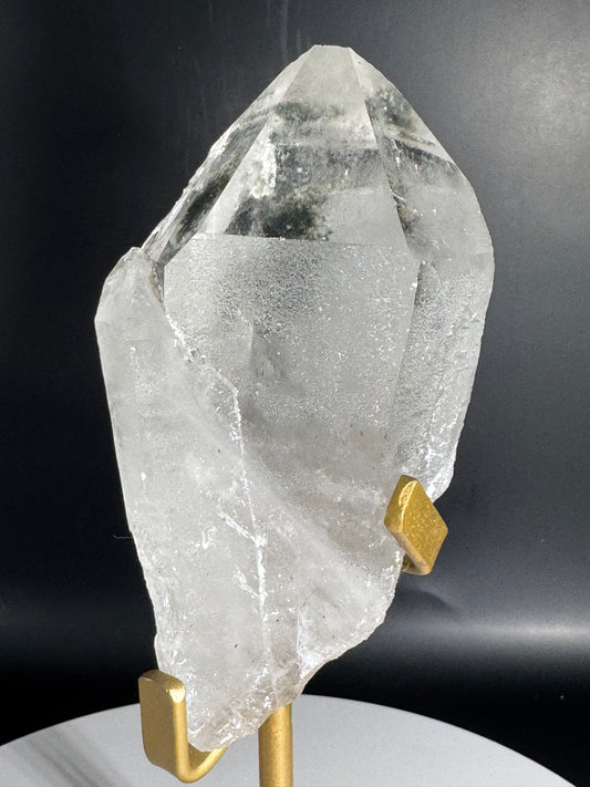 Brazilian Garden Quartz on Custom Stand