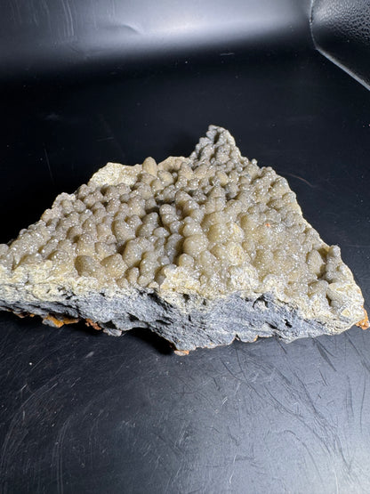 Smithsonite over Dog Tooth Calcite, La Ojuela mine, Mapimi, Durango Mexico 736 grams