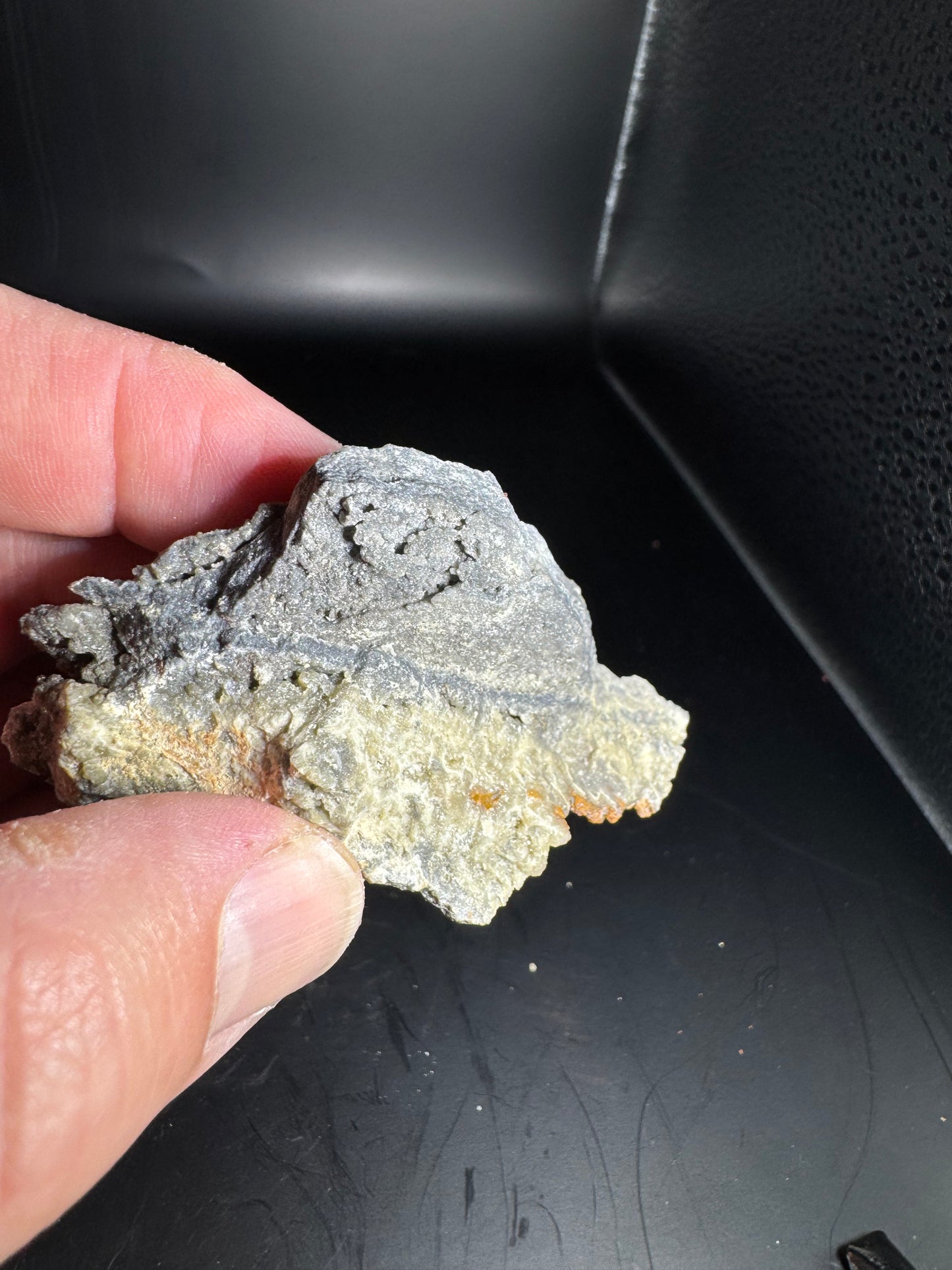 Smithsonite over Dog Tooth Calcite, La Ojuela mine, Mapimi, Durango Mexico 117 grams