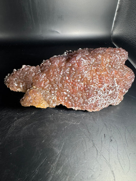 Large Botryoidal Red Fluorite San Antonio Mine, Santa Eulalia, Mex 2.6 lbs!
