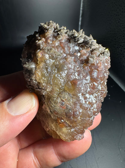 Botryoidal Red Fluorite San Antonio Mine, Santa Eulalia, Mex 238 Grams