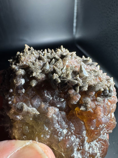 Botryoidal Red Fluorite San Antonio Mine, Santa Eulalia, Mex 238 Grams
