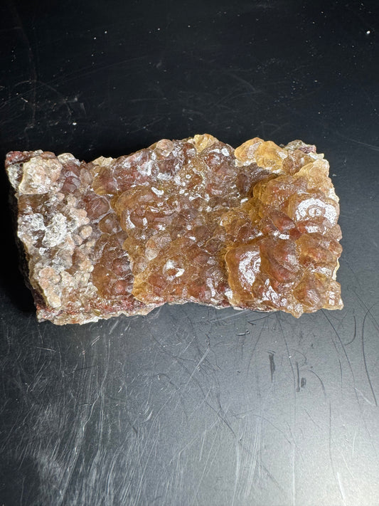 Botryoidal Red Fluorite San Antonio Mine, Santa Eulalia, Mex 273 Grams