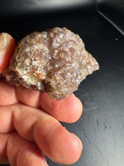 Botryoidal Red Fluorite San Antonio Mine, Santa Eulalia, Mex 139 Grams