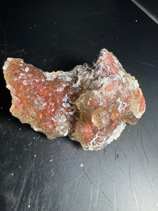 Botryoidal Red Fluorite San Antonio Mine, Santa Eulalia, Mex 243 Grams